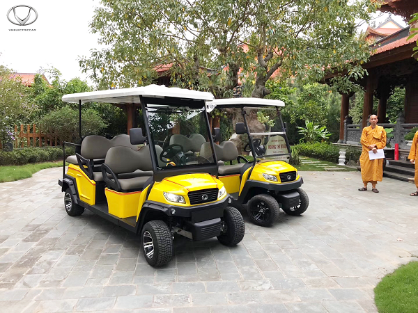 Xe điện VNE.CAR đã có mặt tại một số khu du lịch tâm linh nổi tiếng ở Việt Nam