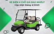 Giá xe điện 4 chỗ tốt nhất trên thị trường Việt Nam