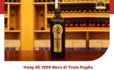 1959 Nero di Troia Puglia - Chai vang đỏ giới hạn với hương vị mạnh mẽ, thượng hạng