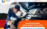 Chuyển đổi bằng công nghệ ô tô tại Đức: Nâng tầm kỹ năng, mở lối thành công