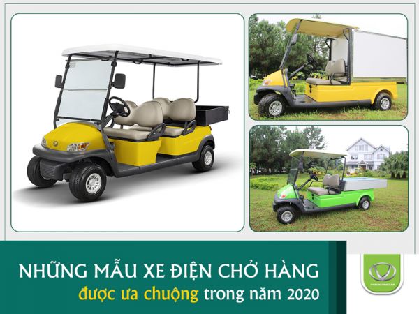 3 mẫu xe điện chở hàng Tùng Lâm bán chạy nhất năm 2020