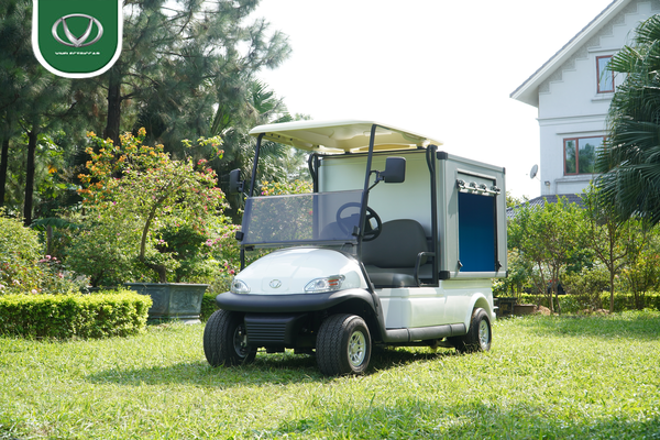 Xe điện chở hàng thùng kín cửa cuốn Tùng Lâm - Phương tiện tối ưu cho doanh nghiệp