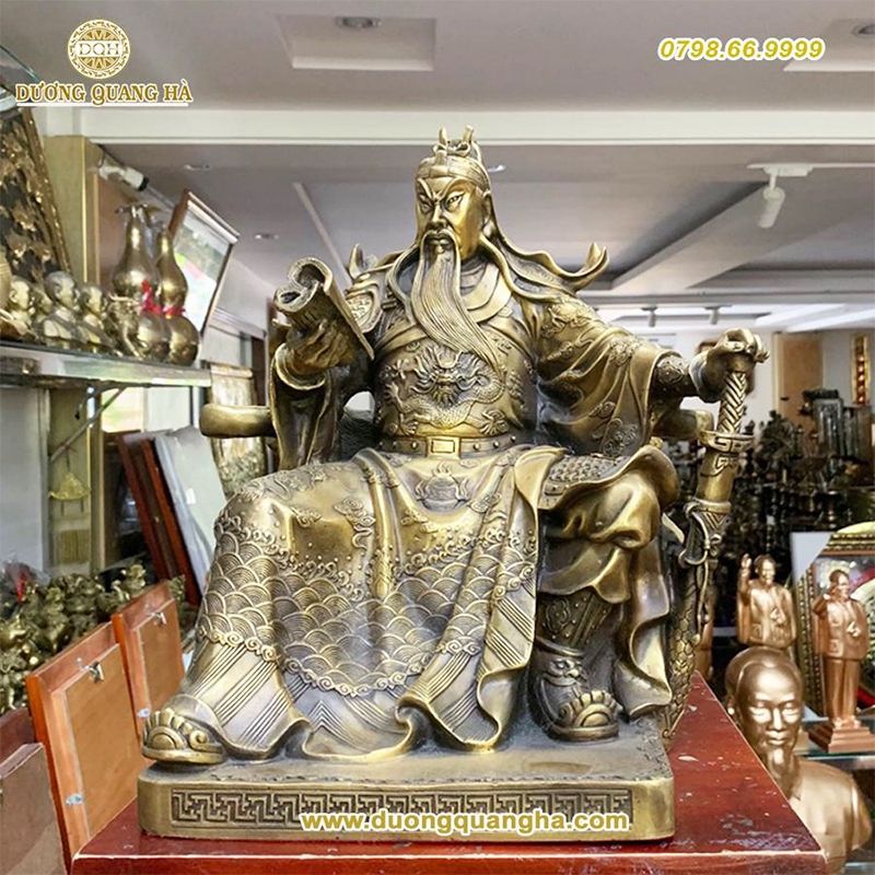 tượng đồng phong thuỷ đặt bàn họp 