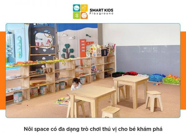 Smart Kids Playground cơ sở 2 - Khu vui chơi ở Long Biên thú vị cho cả gia đình