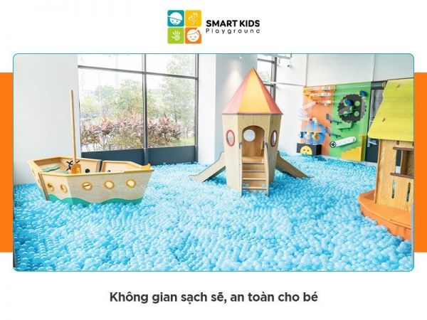 Smart Kids Playground cơ sở 2 - Khu vui chơi ở Long Biên thú vị cho cả gia đình