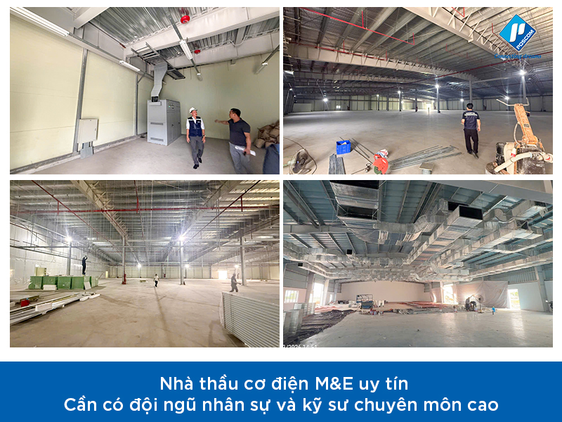 Nhà thầu cơ điện m&e