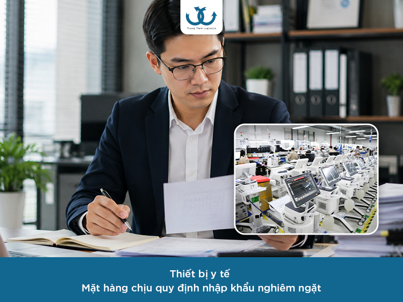 thủ tục nhập khẩu thiết bị y tế 