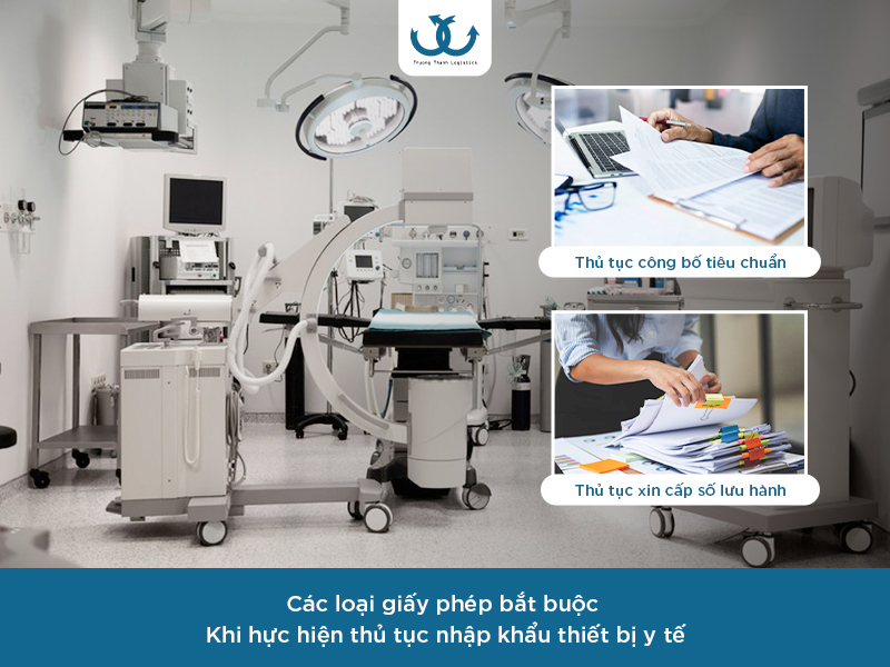 thủ tục nhập khẩu thiết bị y tế 