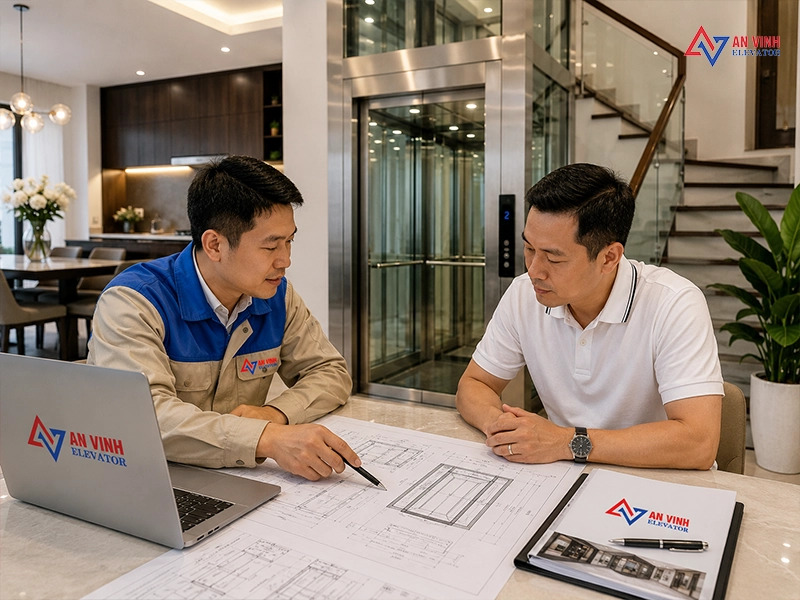 Lắp thang máy gia đình hết bao nhiêu tiền? Các khoản chi phí cần biết