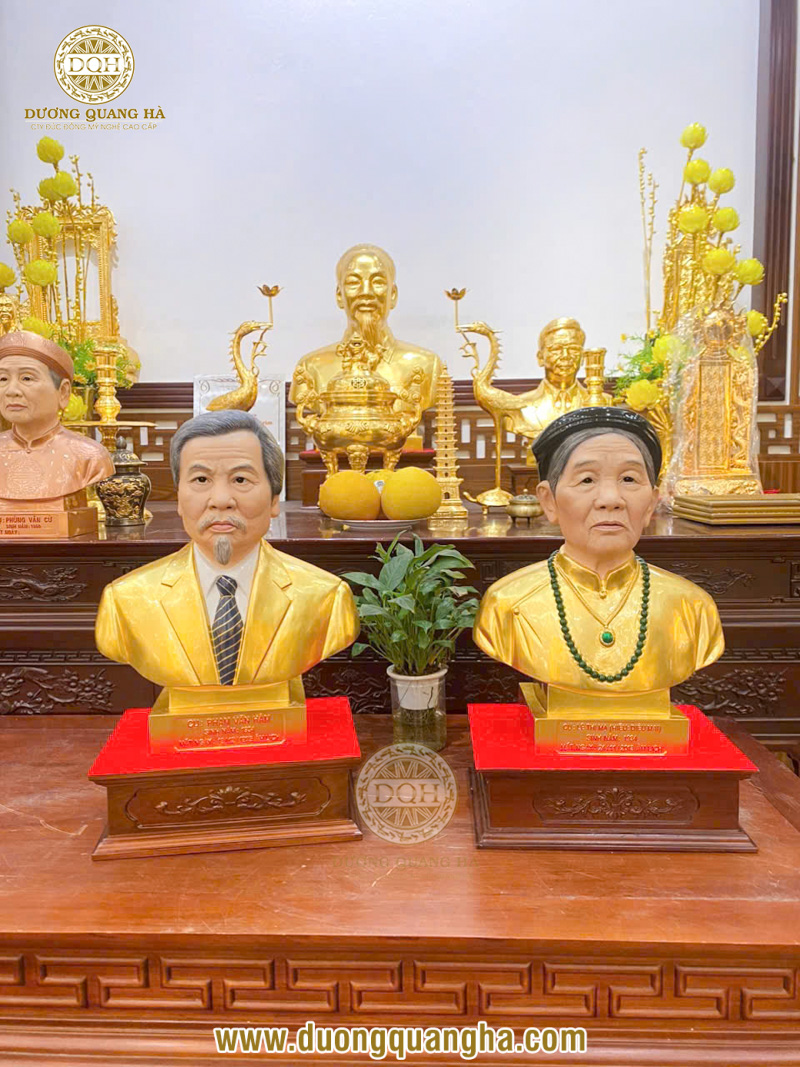 Kích thước tượng cần cân đối với không gian để đảm bảo tính thẩm mỹ và sự trang nghiêm