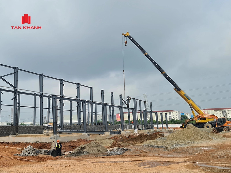 Nhà khung thép dân dụng – Xu hướng xây dựng linh hoạt cho công trình hiện đại