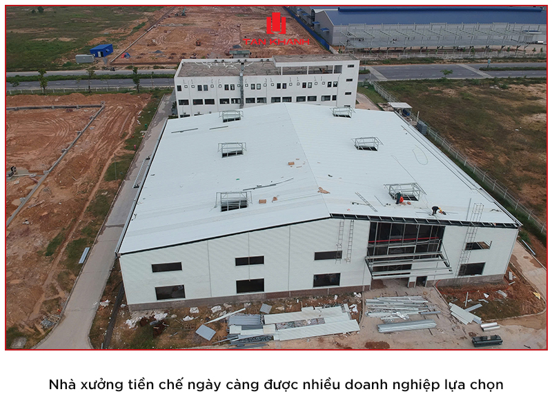 Tân Khánh Steel - Chuyên lắp dựng nhà xưởng tiền chế đáng tin cậy tại Việt Nam