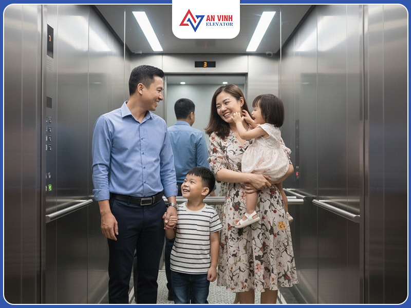 Thang máy gia đình 350kg có thực sự tối ưu cho nhà phố?