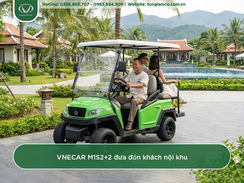 Những mẫu xe điện sân golf đáng cân nhắc cho vận hành nội khu năm 2026