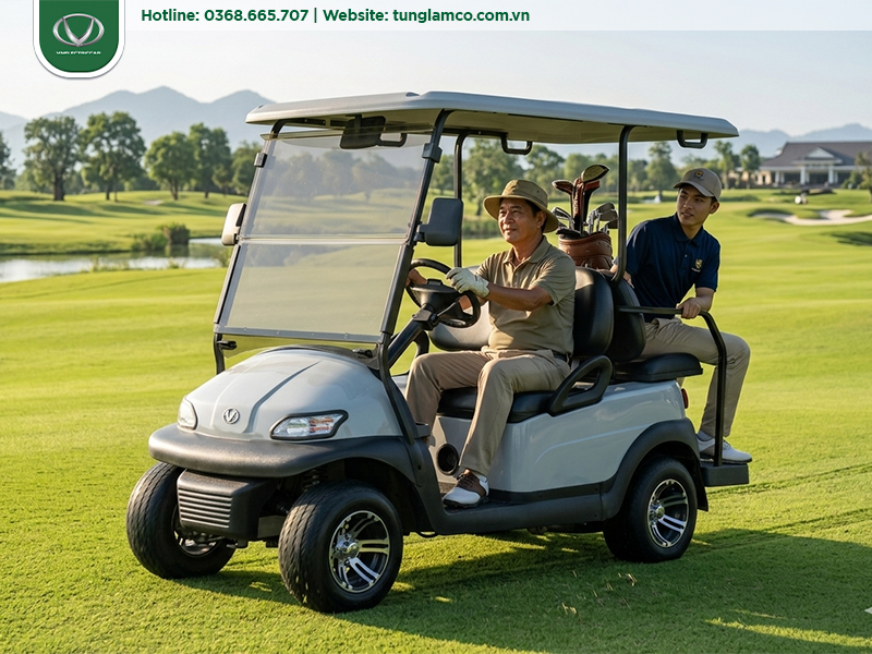Top mẫu xe điện sân golf VN Electric Car được nhiều resort và sân golf lựa chọn năm 2026