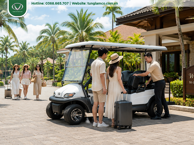 Top mẫu xe điện sân golf VN Electric Car được nhiều resort và sân golf lựa chọn năm 2026