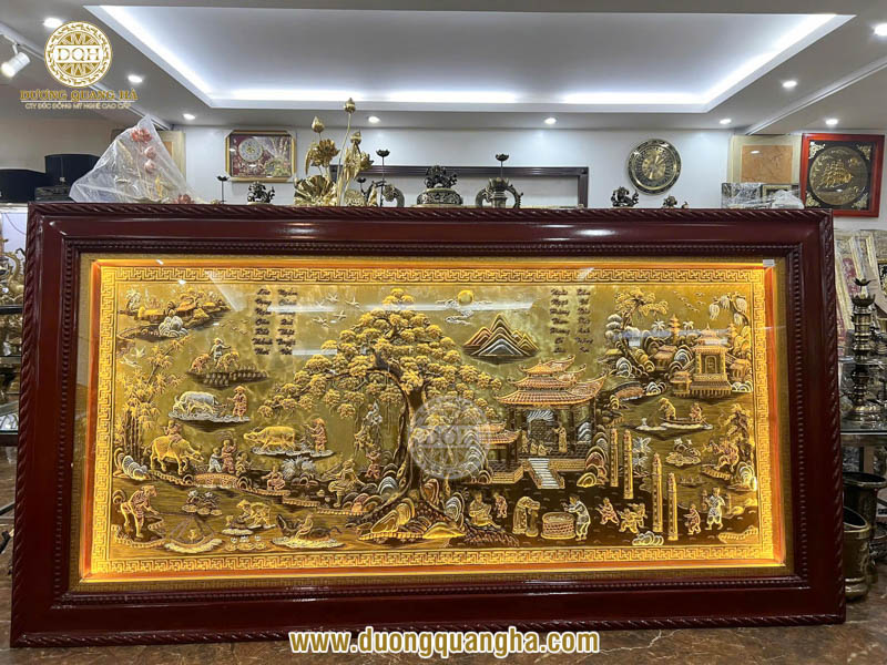 tranh đồng quê Việt Nam