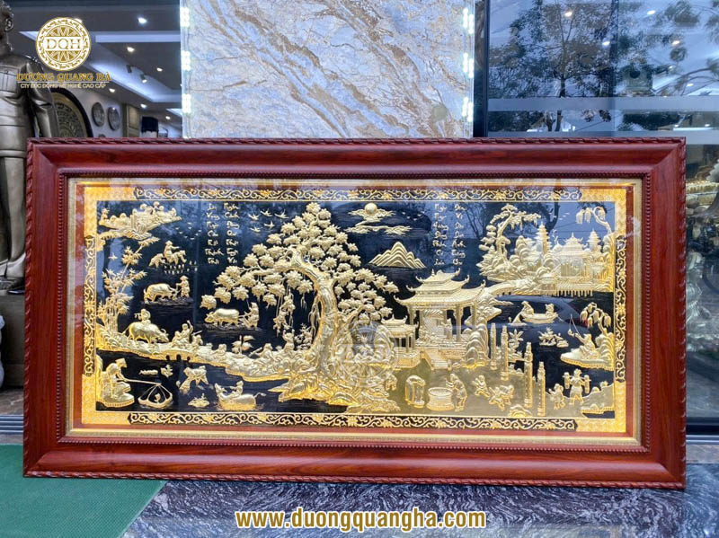 tranh đồng quê Việt Nam