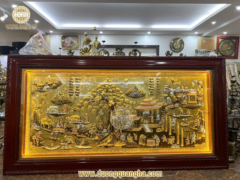 tranh phong cảnh đồng quê