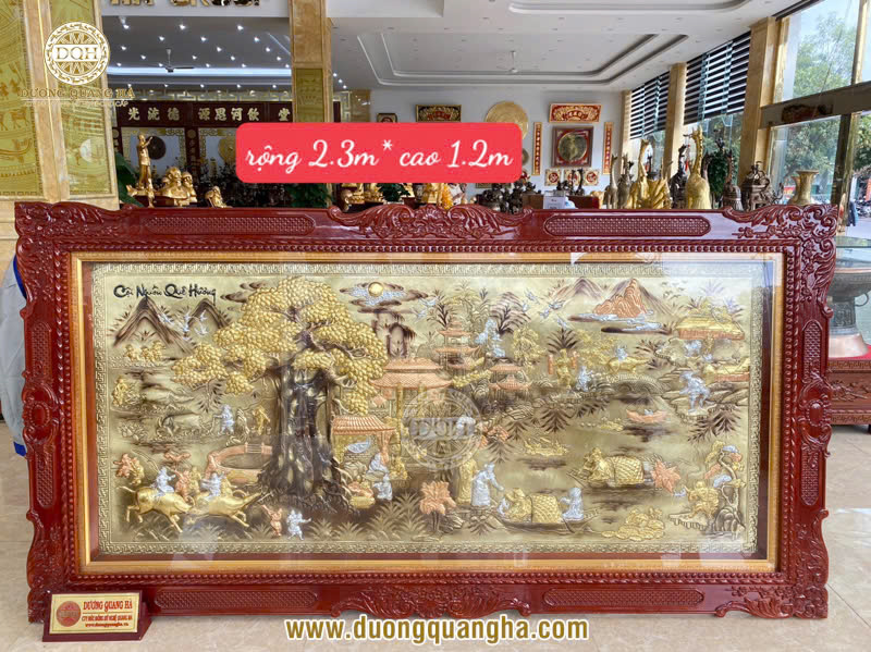 tranh phong cảnh đồng quê