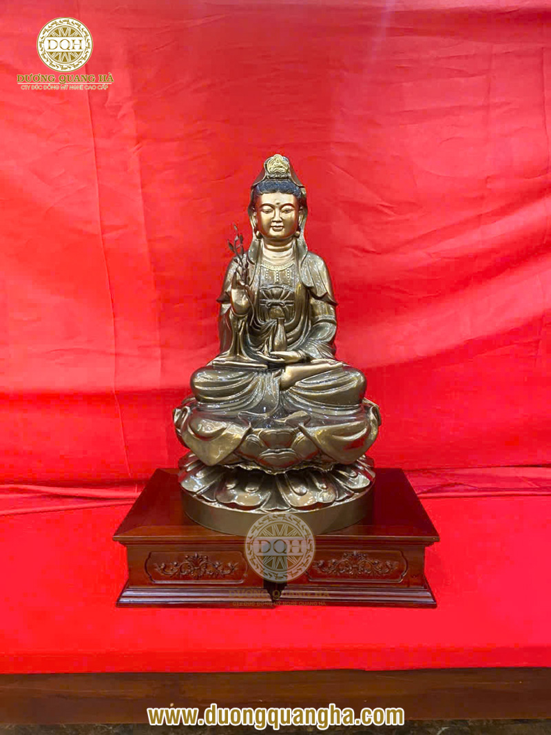 Tượng Quan Âm Bồ Tát đẹp - Giá trị tâm linh và nghệ thuật trong không gian thờ cúng Việt