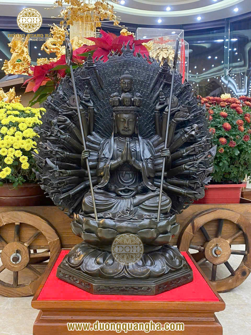 Tượng Quan Âm Bồ Tát đẹp - Giá trị tâm linh và nghệ thuật trong không gian thờ cúng Việt