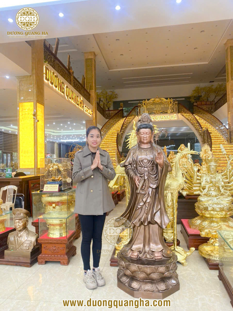 Tượng Quan Âm Bồ Tát đẹp - Giá trị tâm linh và nghệ thuật trong không gian thờ cúng Việt