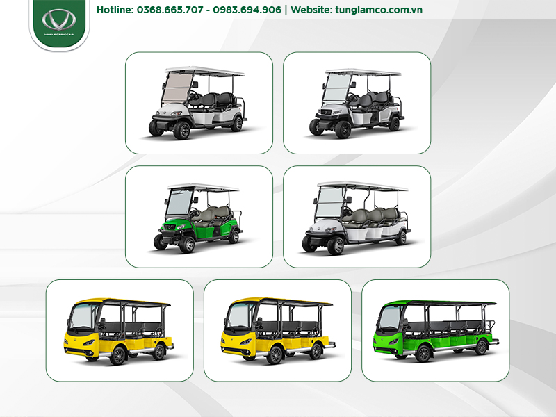 Xe điện du lịch và xu hướng vận hành nội khu tiết kiệm chi phí